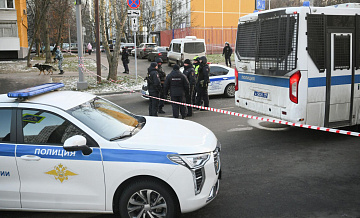 В Москве установили личность мужчины, взорвавшего двух полицейских