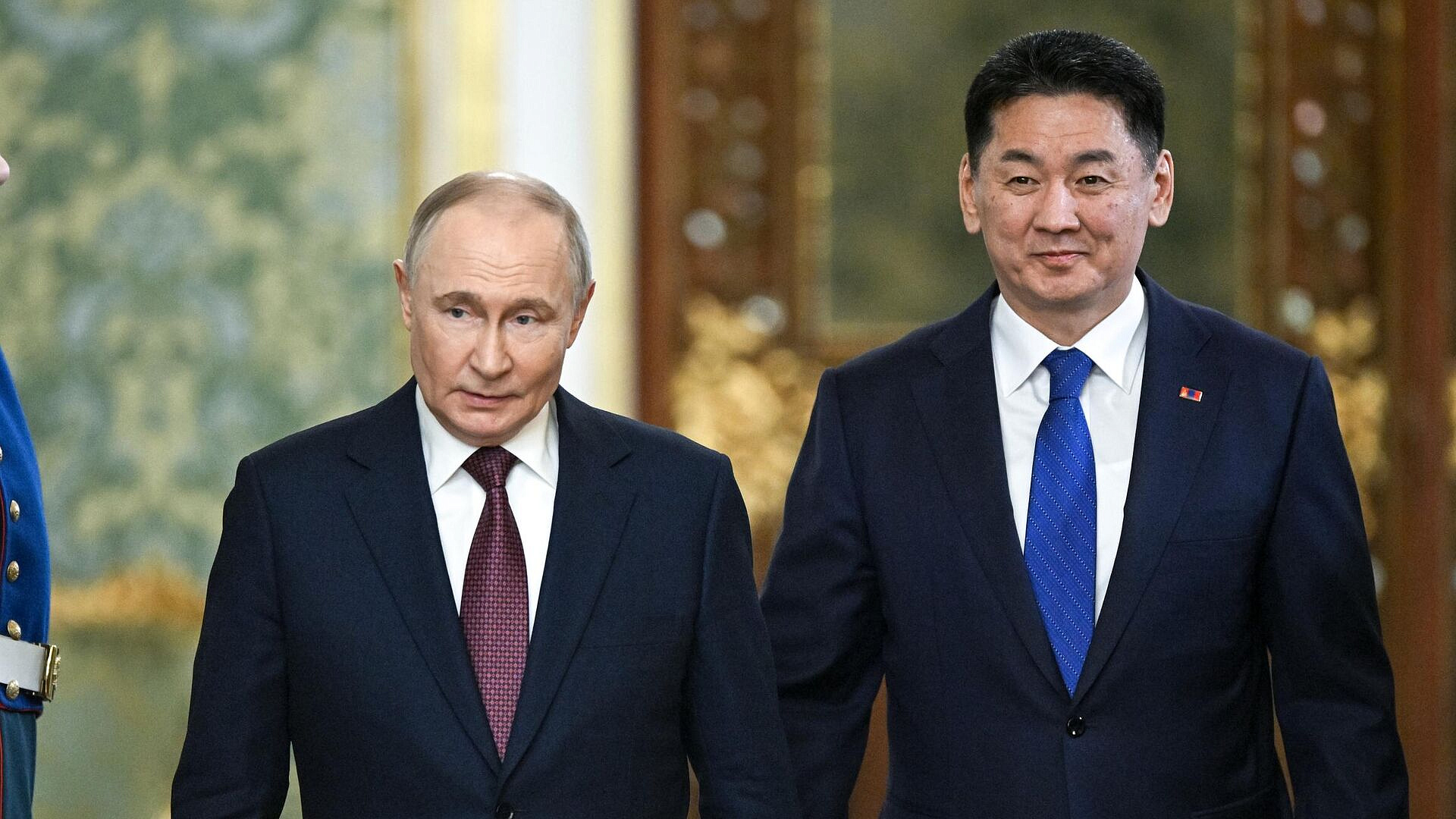 Путина провел переговоры с президентом Монголии