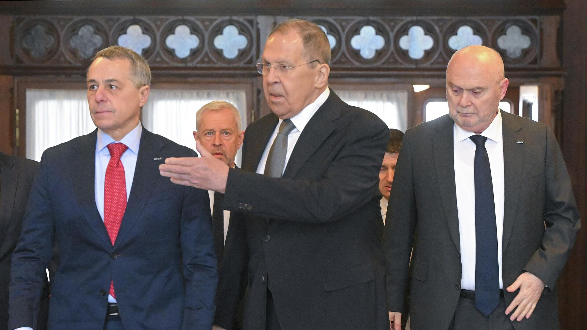 Представители ОБСЕ и Лавров уделили внимание теме Украины, заявил Кассис