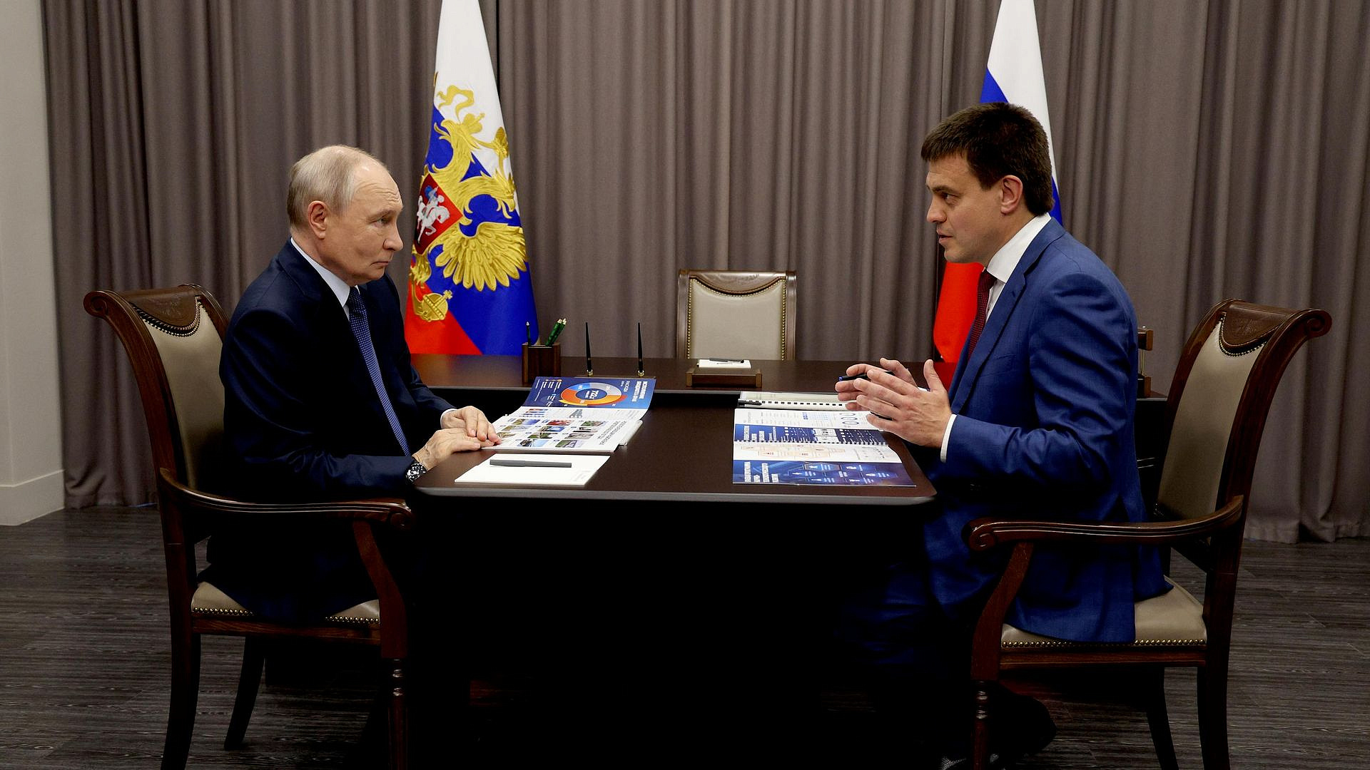 Глава Красноярского края рассказал Путину о подготовке специалистов СПО