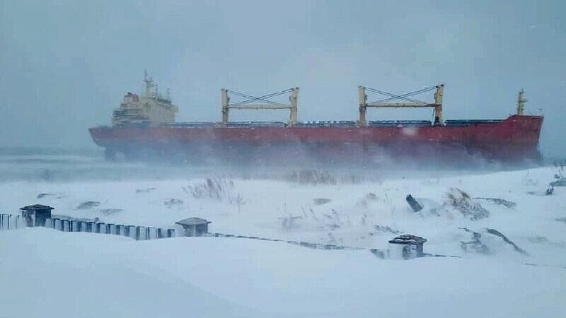 СК проверяет обстоятельства аварии судна у Сахалина