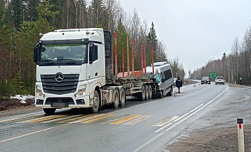 В Пермском крае автобус с юными хоккеистами попал в ДТП