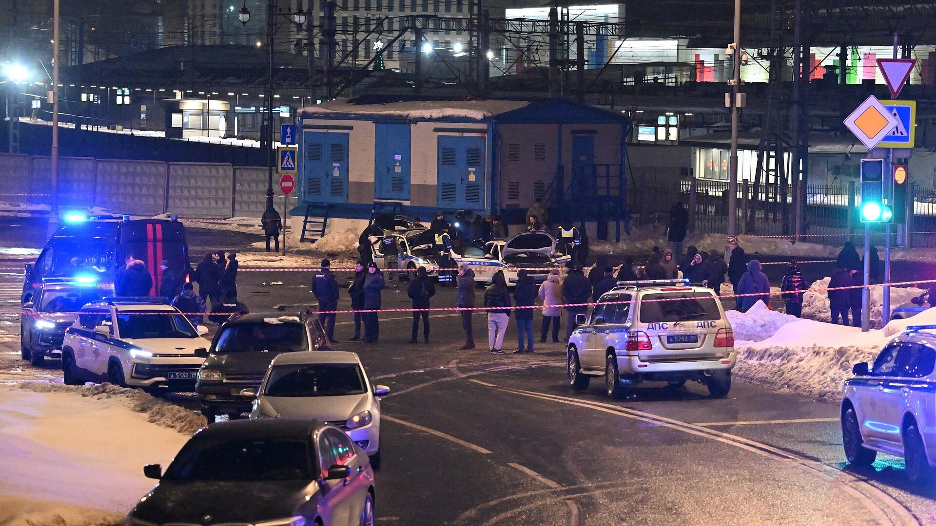 В СК сообщили подробности взрыва на площади Савеловского вокзала 