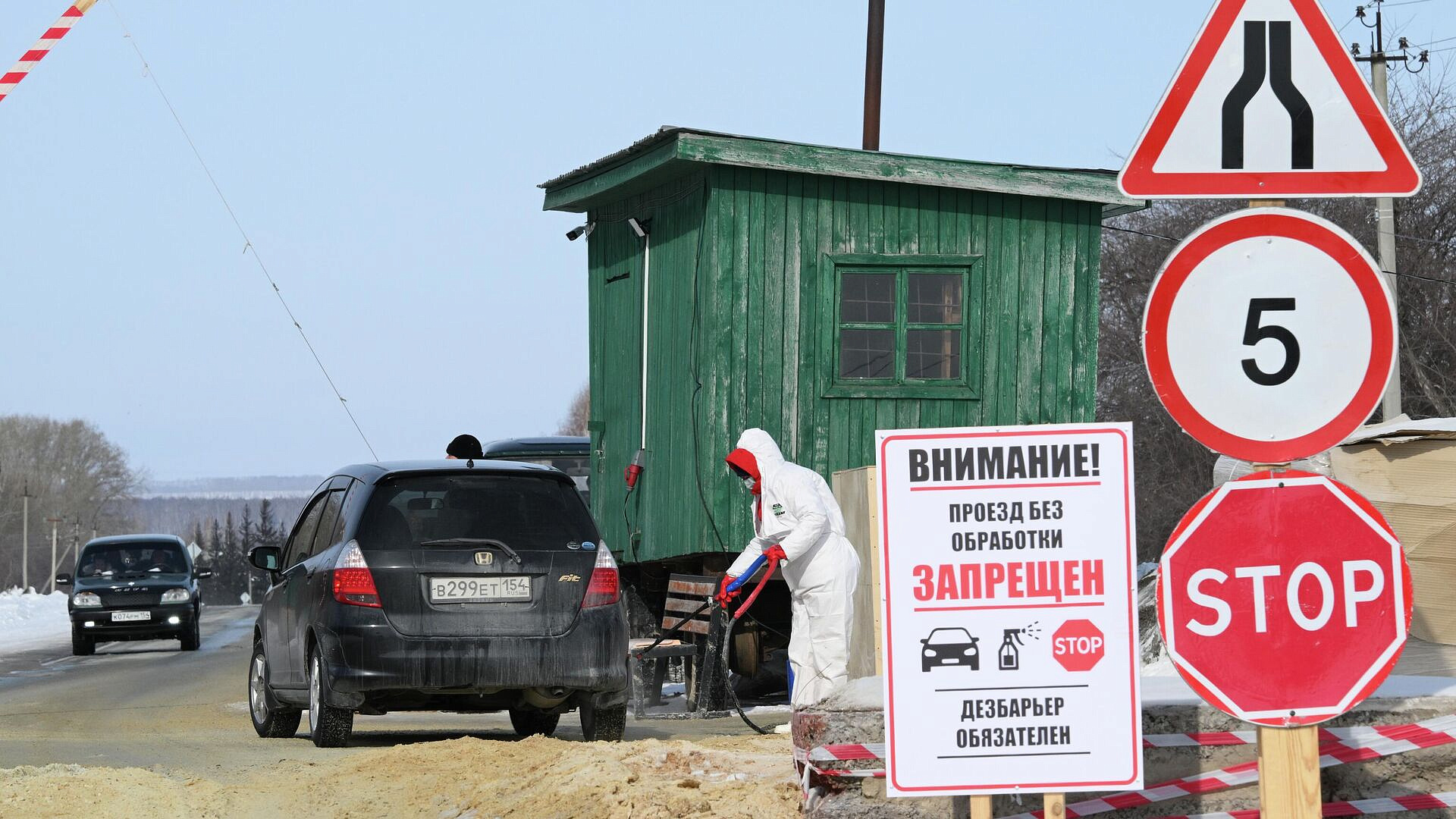 В трех районах Омской области ввели карантин из-за вспышки бешенства