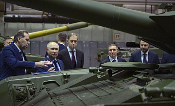 Путин назвал танк Т-90М "Прорыв" лучшим в мире