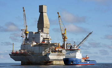 В России создали "плавучий" бетон для нефтяных платформ