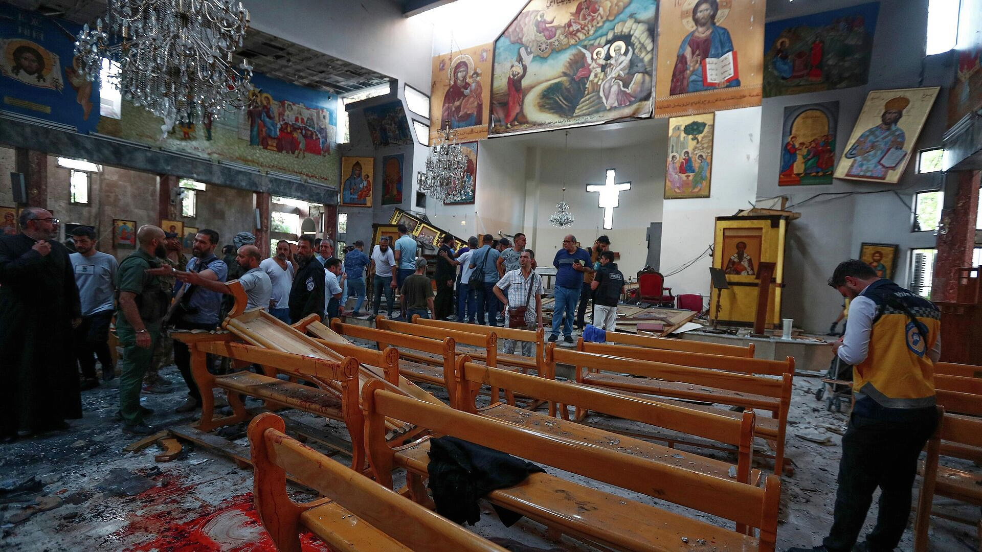 Минздрав: число жертв теракта в церкви в Дамаске возросло до 25 человек
