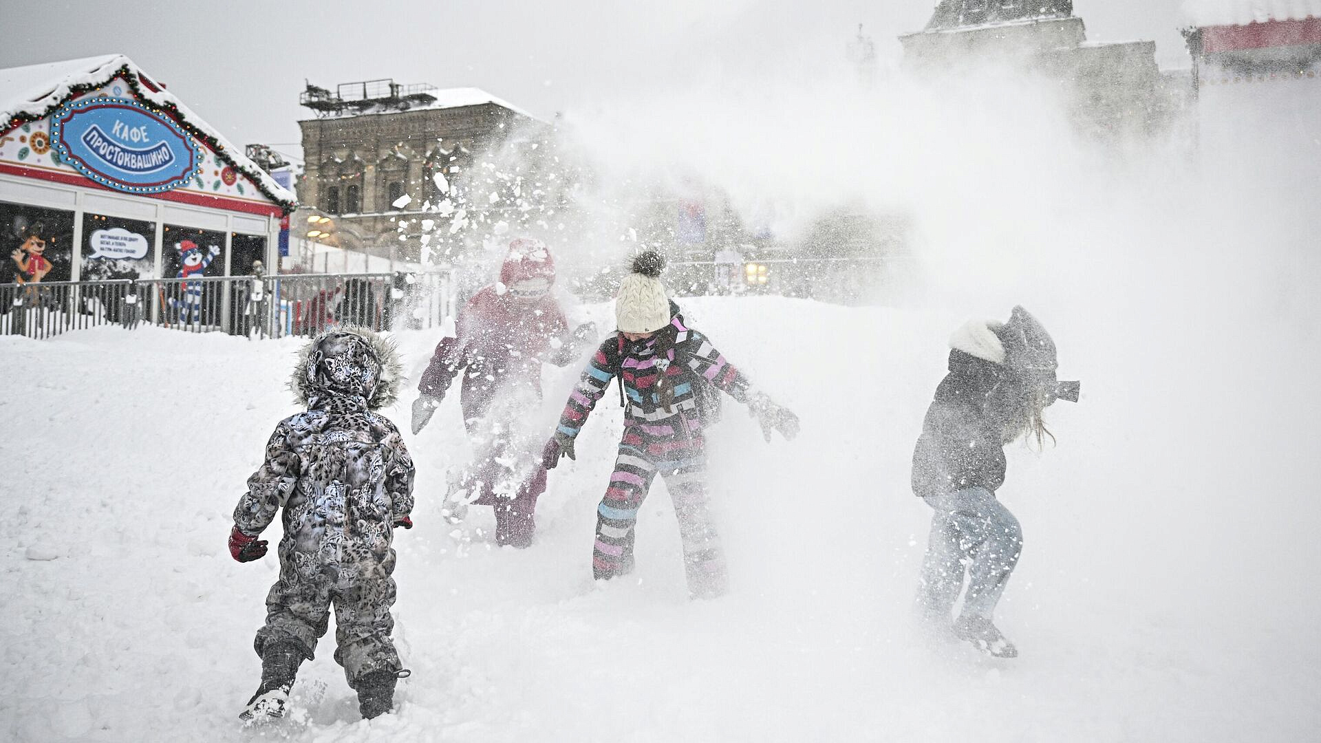 В Москве высота сугробов почти в два раза превысила климатическую норму