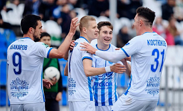 "Черноморец" разгромил "СКА-Хабаровск" в матче Первой лиги