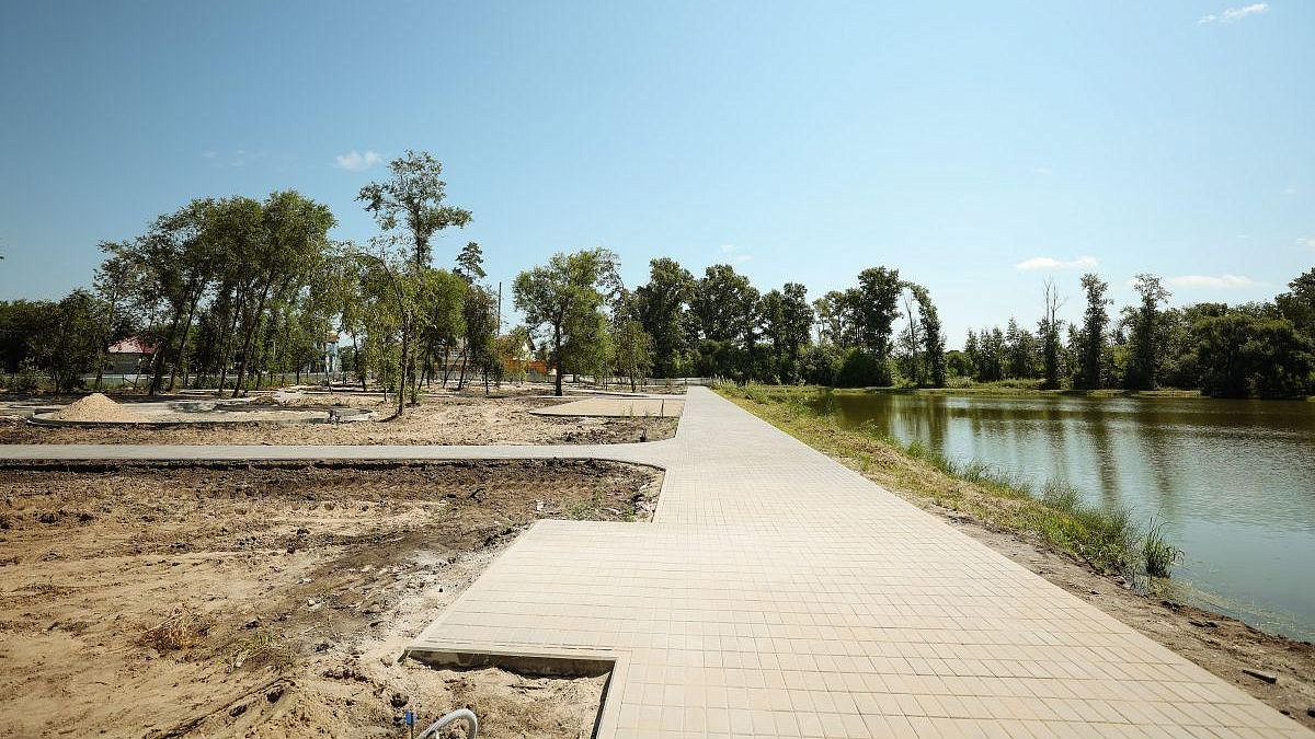 Часть "Парка трех поколений" в селе Приамурья откроется осенью