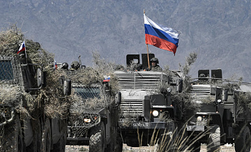 Российские военные прибыли в Киргизию для участия в учениях