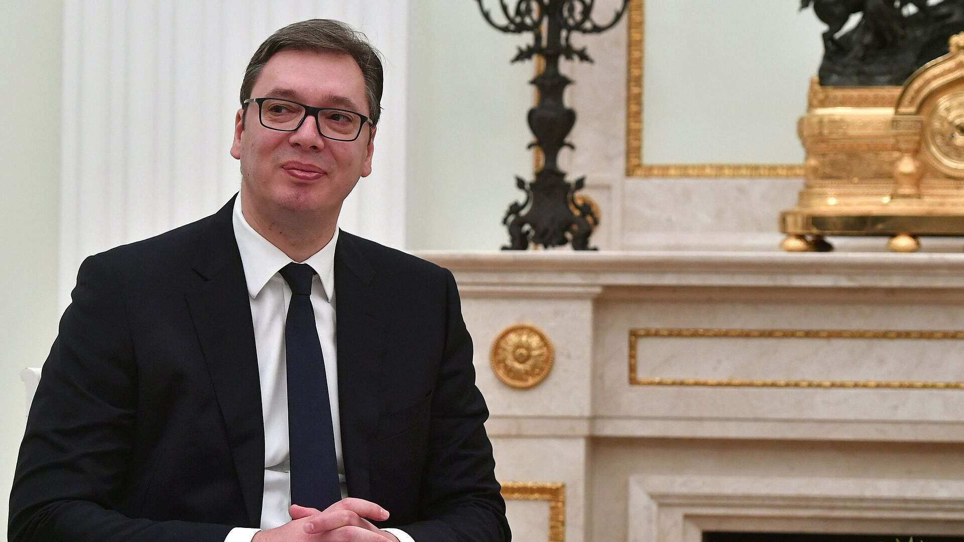 Патриарх Сербский Порфирий передал Путину привет от Вучича