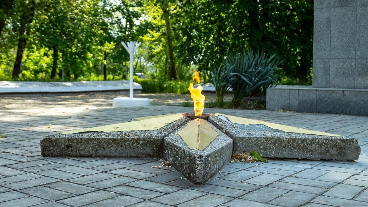 В Тирасполе зажгли Вечный огонь
