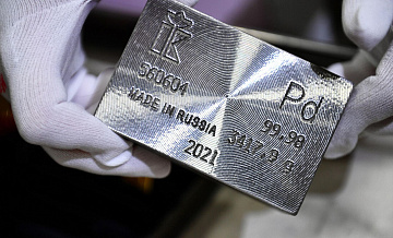Цена на палладий превысила 1300 долларов впервые с сентября 2023 года