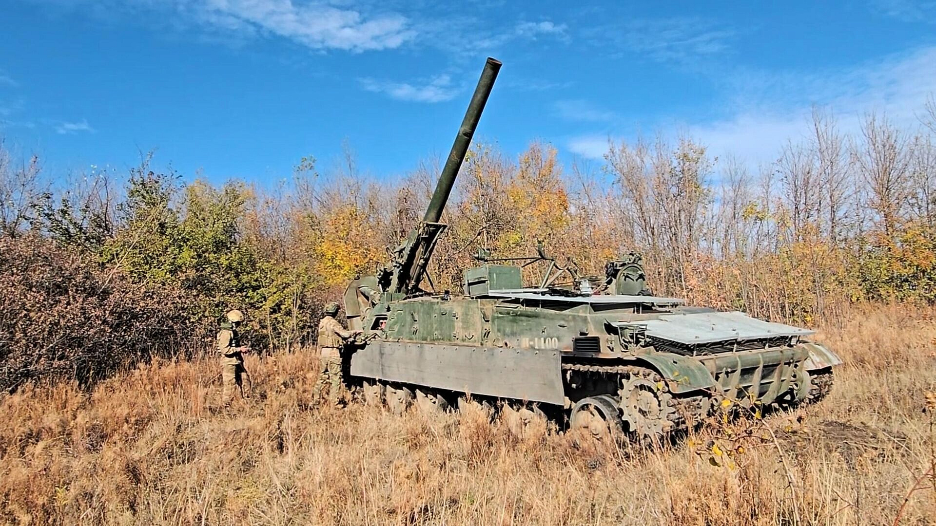 Миномет "Тюльпан" группы "Центр" уничтожил пункт управления БПЛА ВСУ