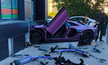 Фотограф рассказал подробности о ДТП с Lamborghini в Екатеринбурге