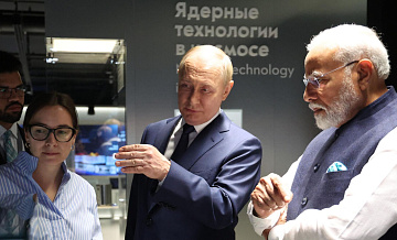 Путин заявил об увеличении товарооборота России и Индии