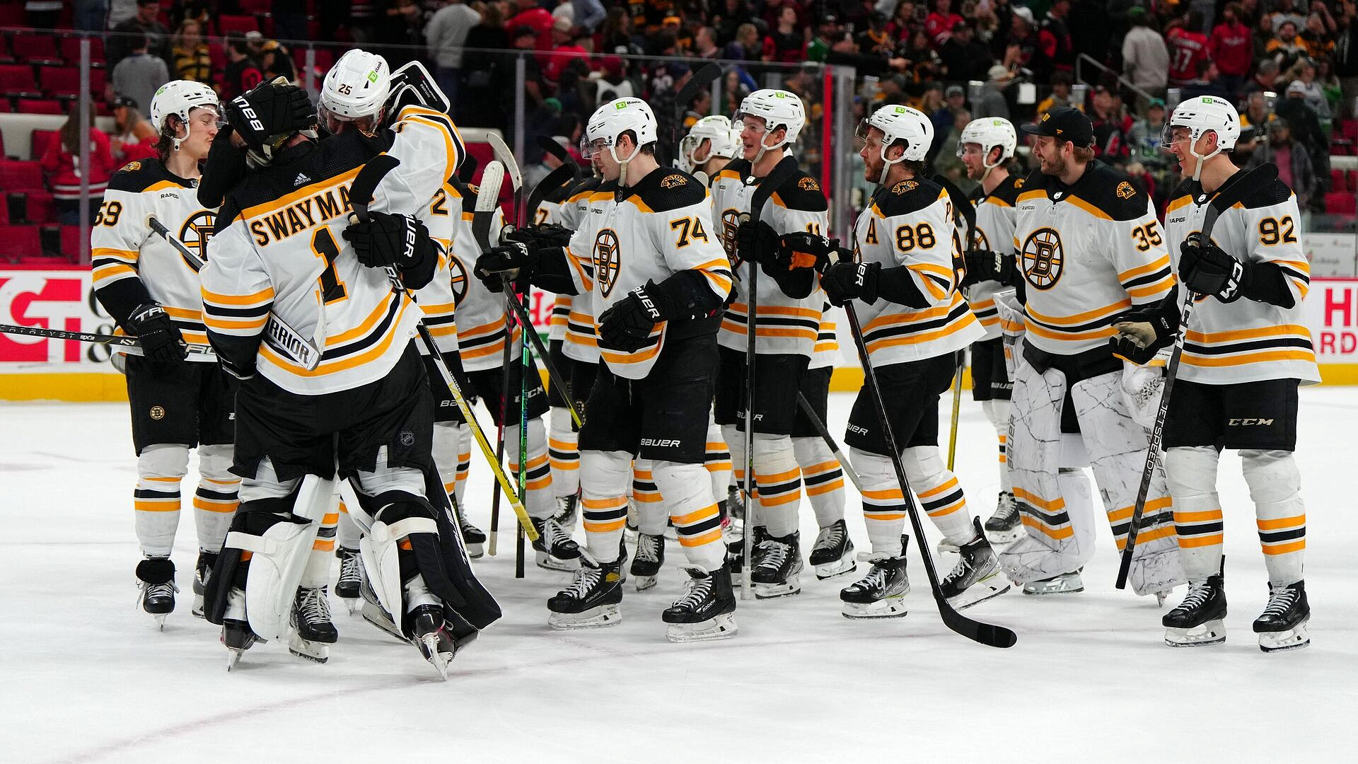 "Вашингтон" проиграл "Бостону" в матче НХЛ