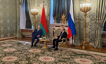 Путин поблагодарил Лукашенко за содержательные переговоры