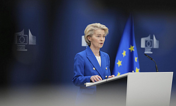 Фон дер Ляйен провела переговоры с Макроном