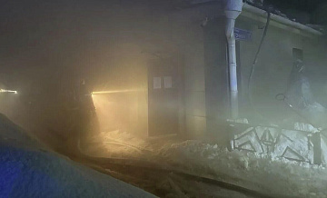 На Ямале локализовали пожар в кафе "Белые ночи"