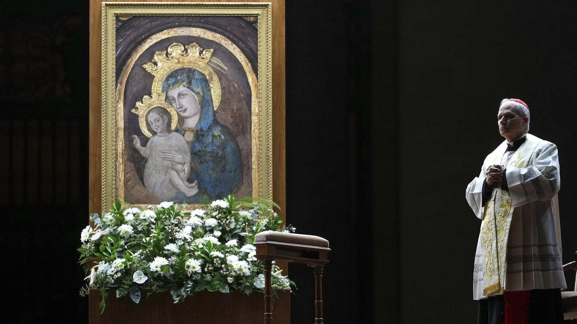 Папа Лев XIV посетил могилу Франциска