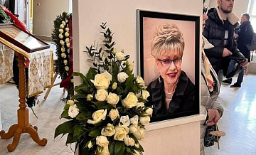 Диктора Светлану Моргунову похоронили на Троекуровском кладбище