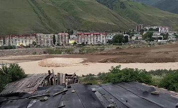 Уровень реки Герхожан-Суу в Кабардино-Балкарии пришел в норму