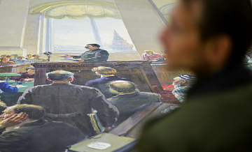 Найденная картина Герасимова будет представлена в новом "Экспо"