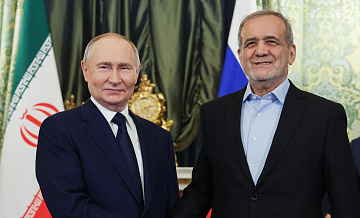 Путин поздравил Пезешкиана с 47-й годовщиной Исламской революции