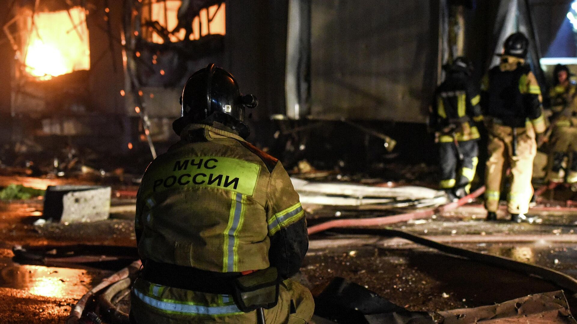 В Татарстане произошло возгорание из-за падения обломков БПЛА