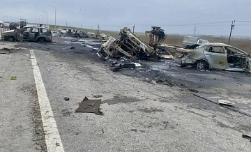 Пожар после ДТП с бензовозом в Ростовской области ликвидировали 