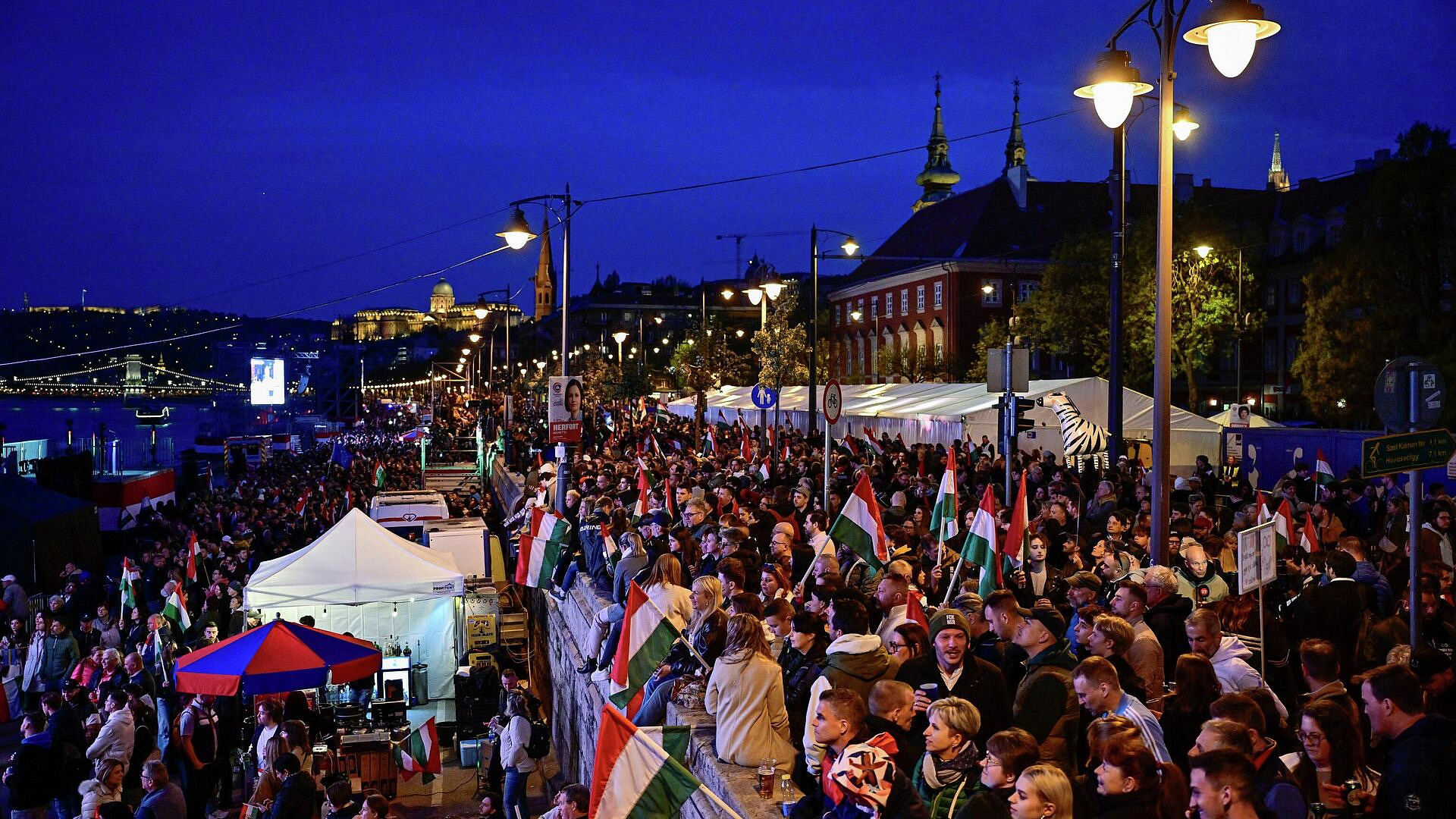 Партия "Тиса" получает большинство мест в парламенте Венгрии