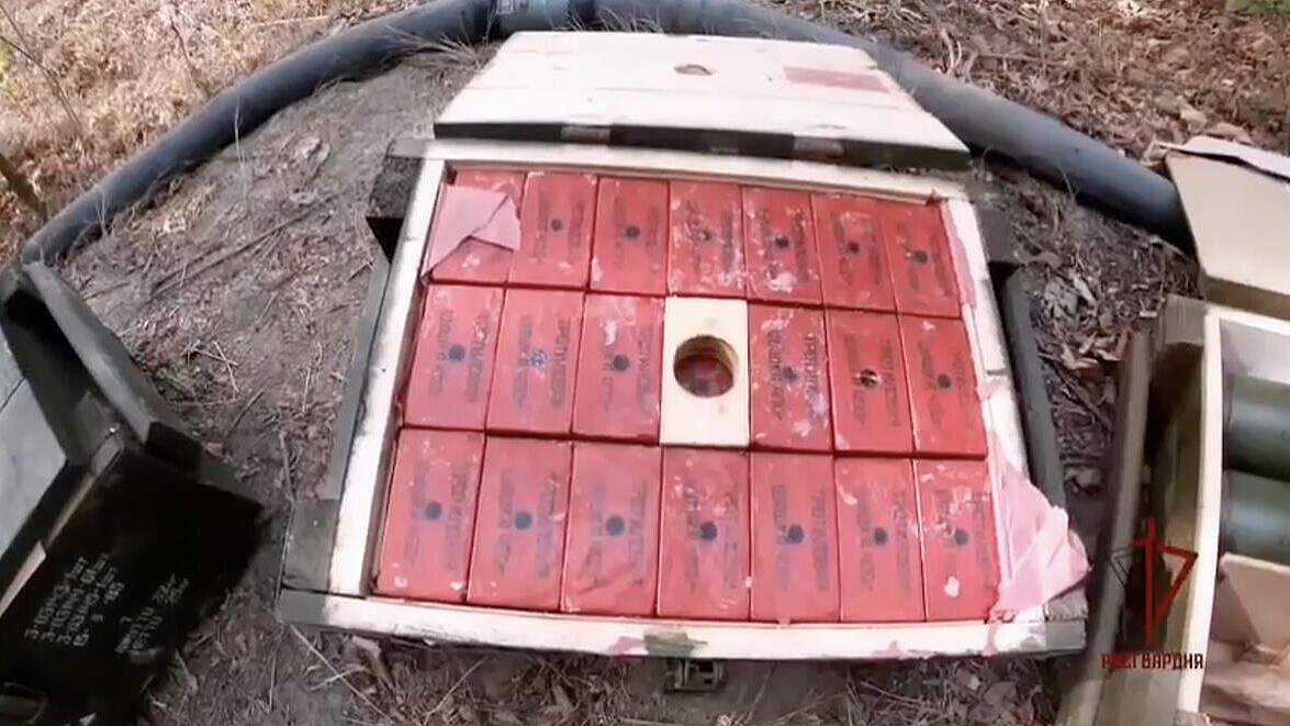 В ЛНР нашли схрон ВСУ с центнером тротила