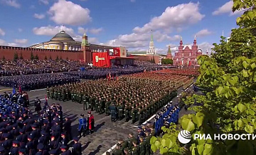 Мишустин прибыл на парад Победы