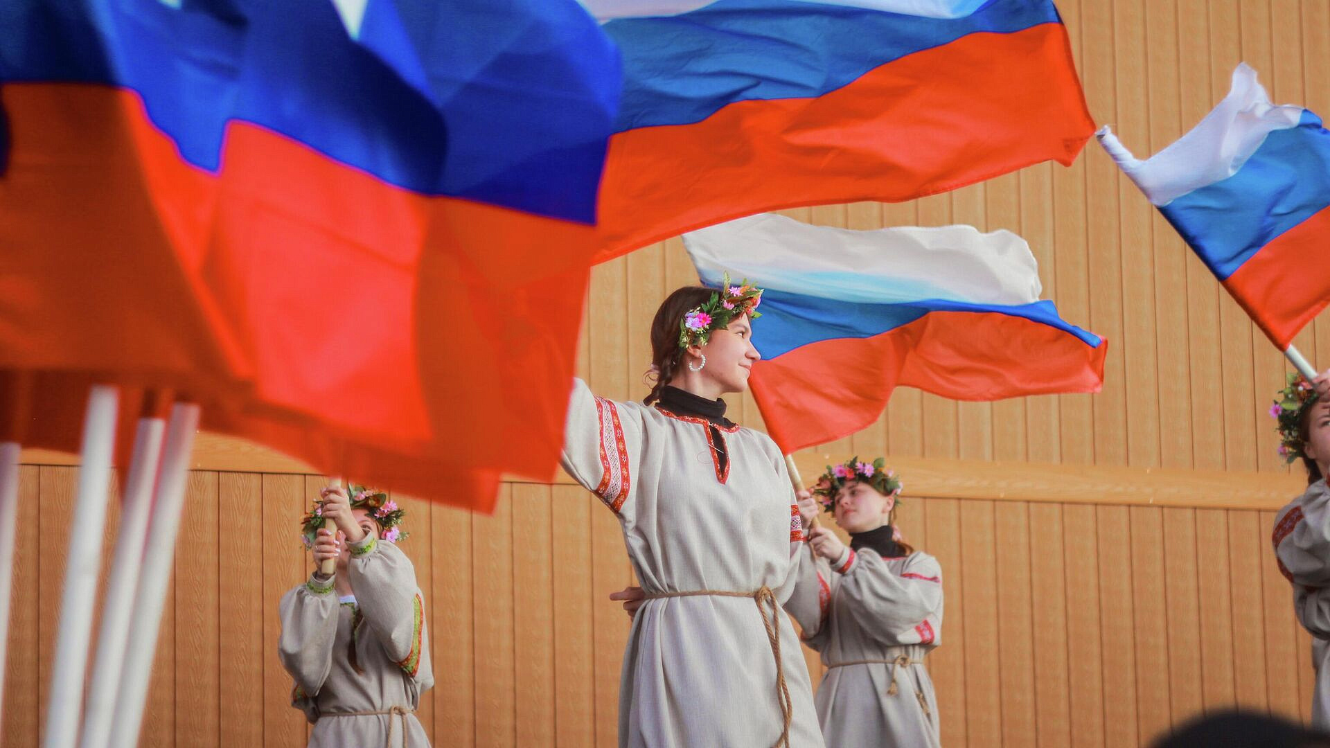 Более чем в 55 парках Подмосковья пройдет мероприятие "Крымская весна"