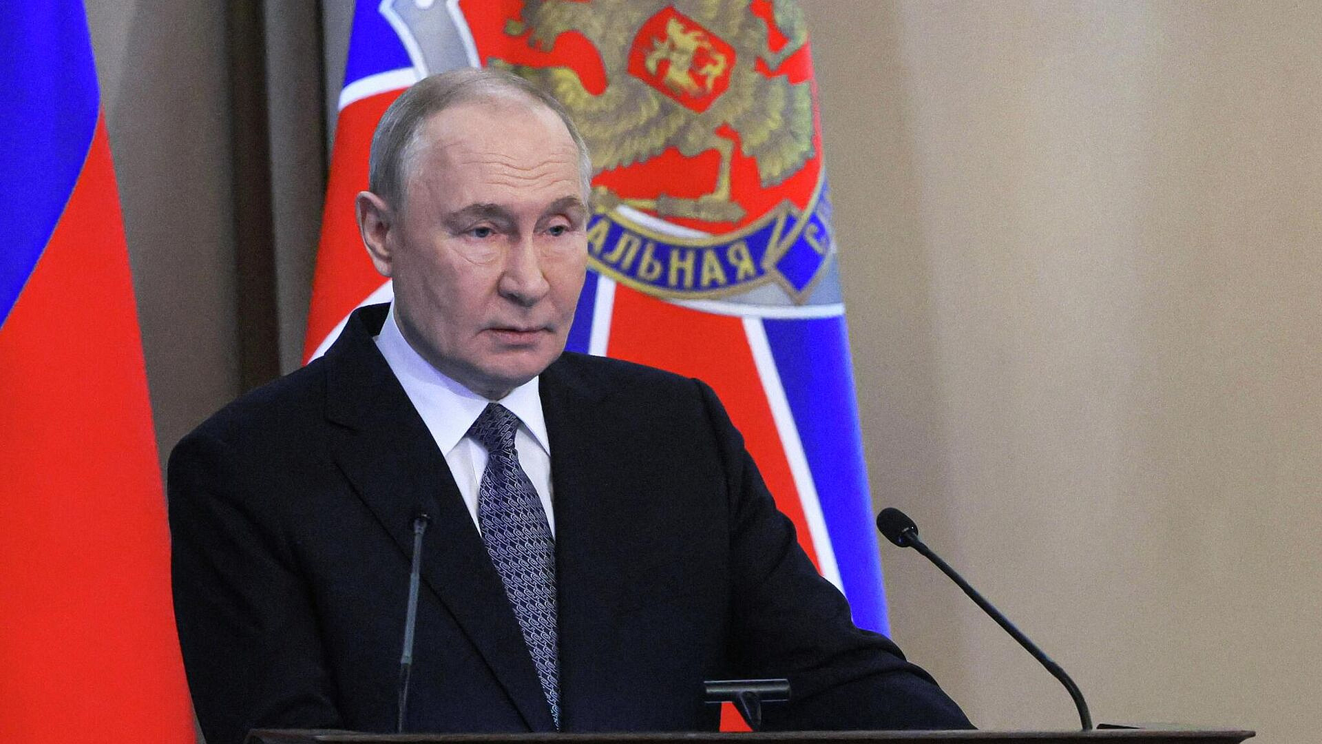 Путин призвал исключить внешнее вмешательство в ход выборов в Госдуму