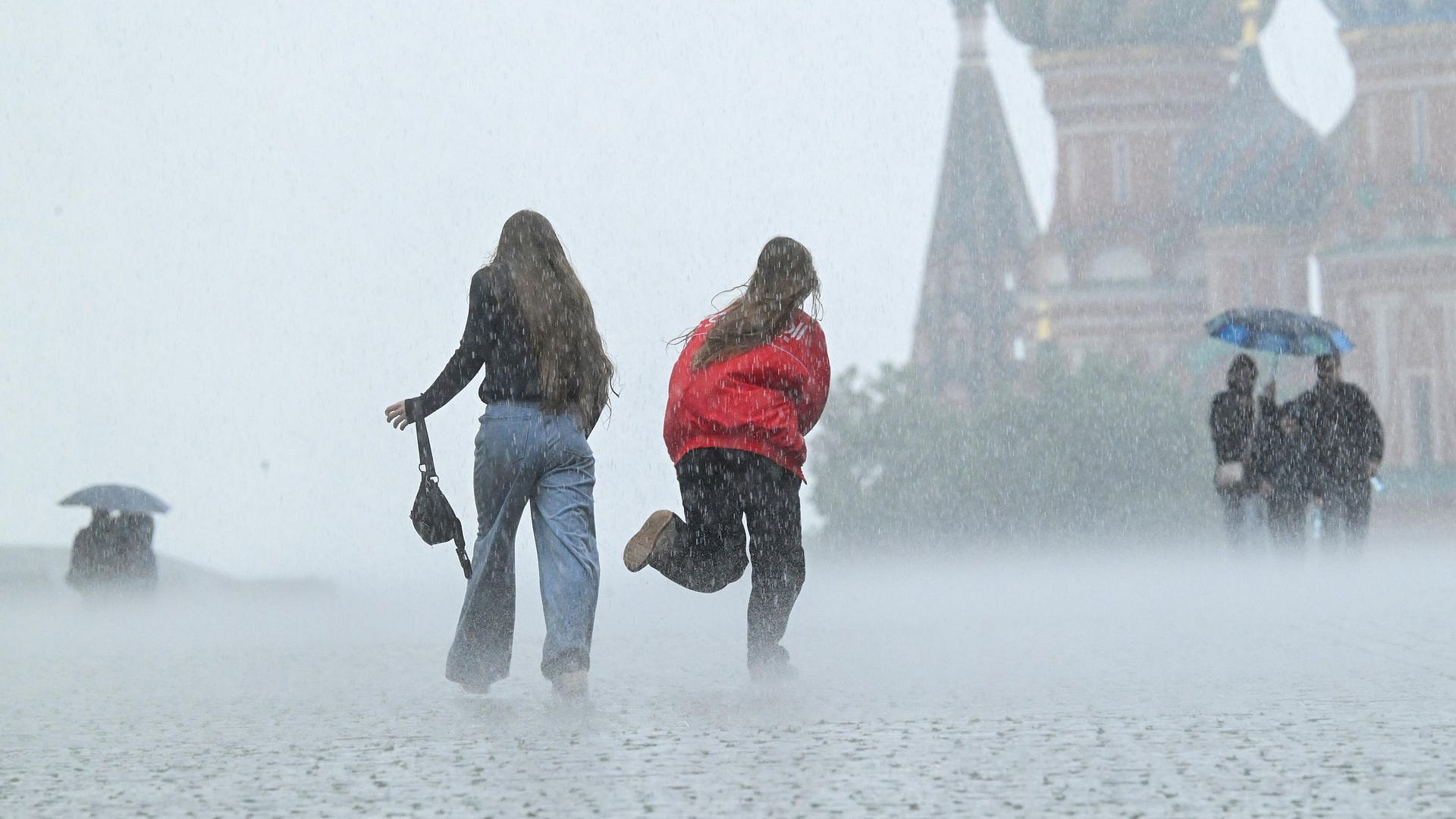 В Москве ожидаются кратковременный дождь, гроза и усиление ветра