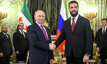 Путин наблюдал за усилиями аш-Шараа по восстановлению целостности Сирии