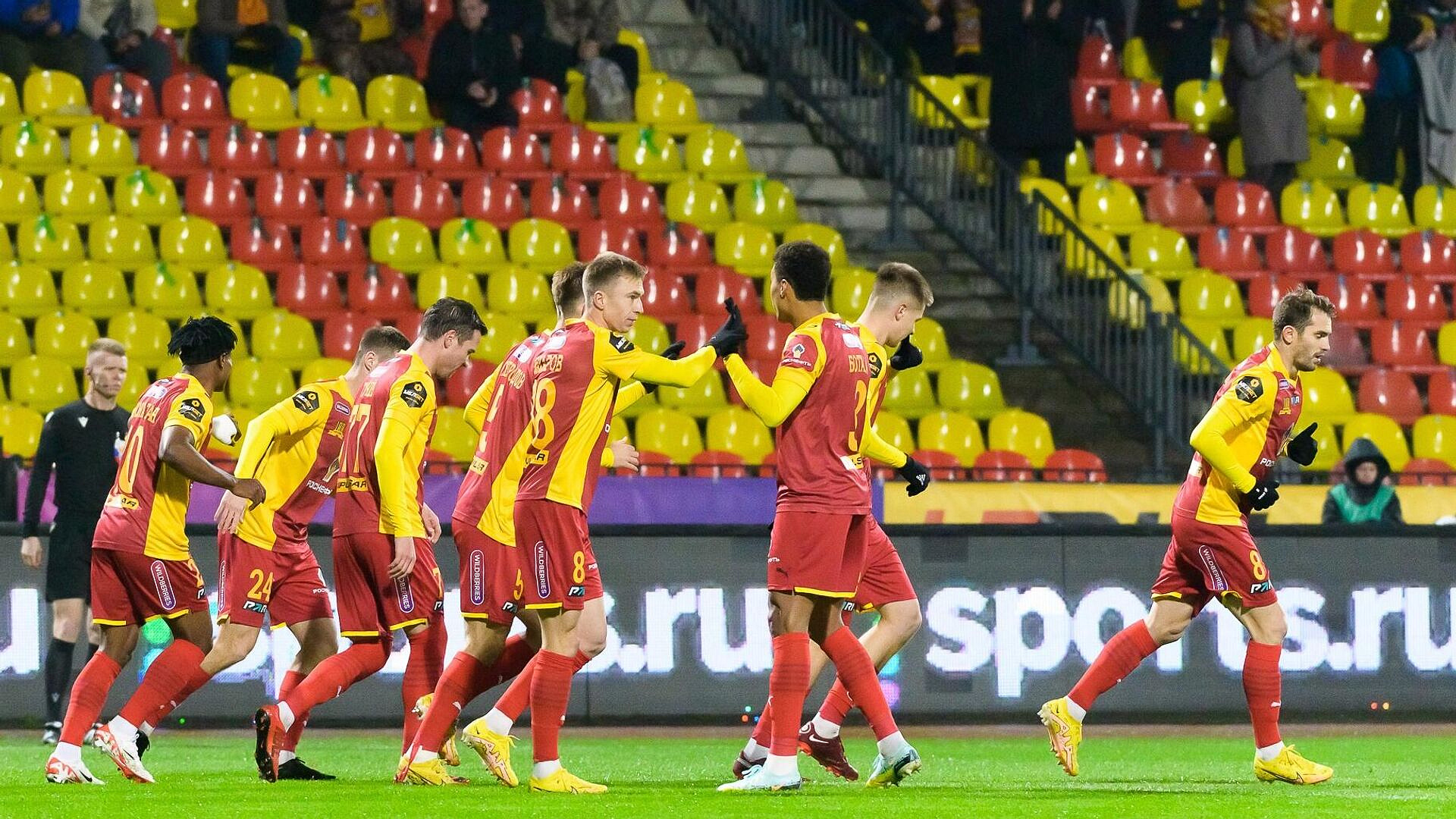 Тульский "Арсенал" обыграл "Сокол" в матче Первой лиги