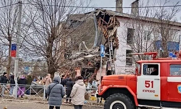 При взрыве в Тульской области пострадали два сотрудника газовой службы