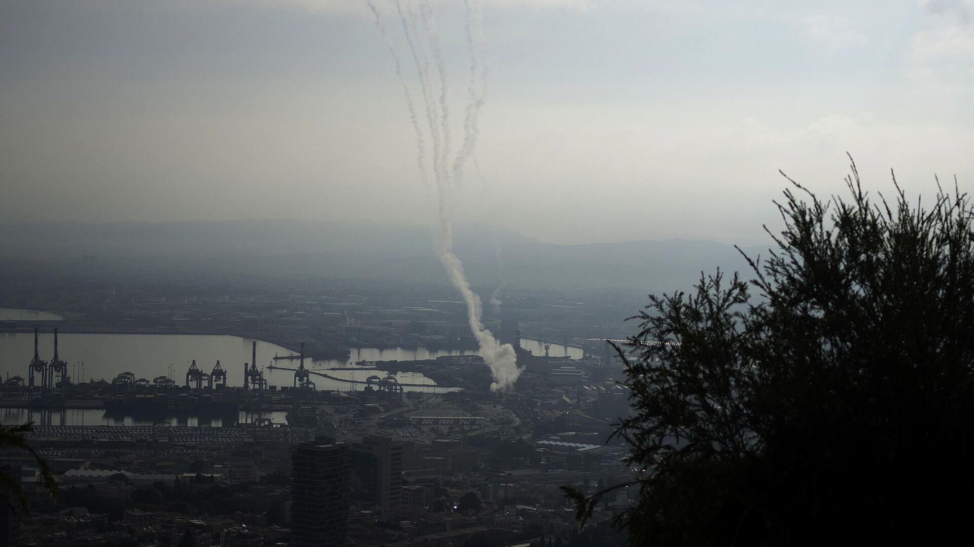 В Хайфе прозвучала сирена воздушной тревоги