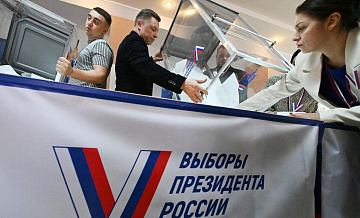 Путин набирает 82,77 процента голосов в Омской области