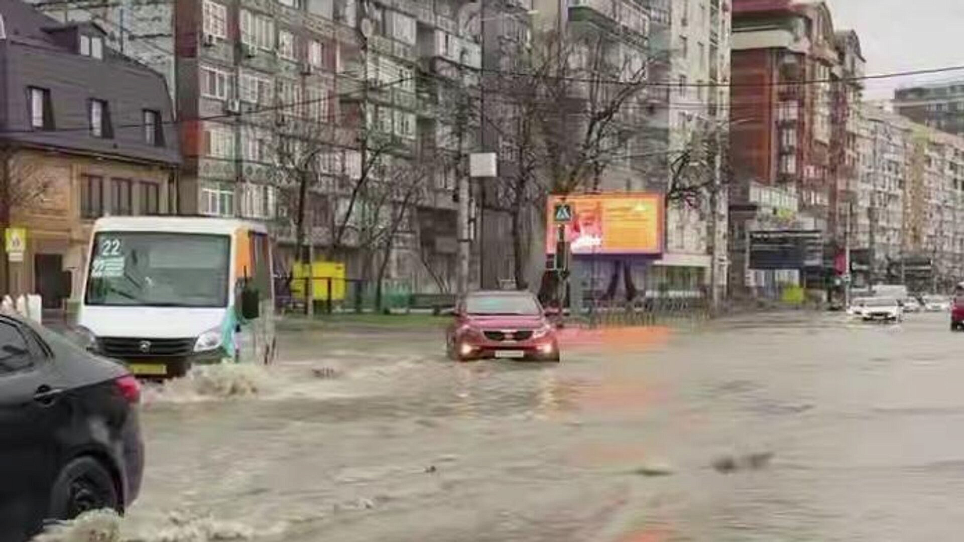 В Махачкале ввели режим ЧС из-за дождей