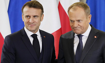 На Макрона и Туска "напали" во время саммита ЕС по Украине