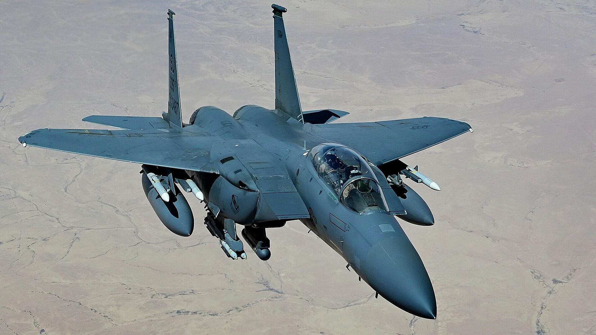 Американский истребитель F-15 потерпел крушение в Кувейте