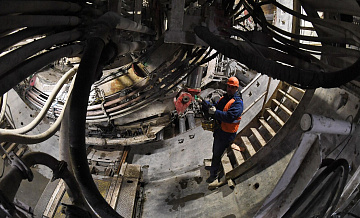 В Красногорске завершили прокладку тоннелей между двумя станциями метро