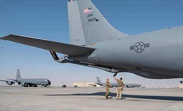 На авиабазе Аль-Удейд в Катаре понизили уровень предупреждения об опасности