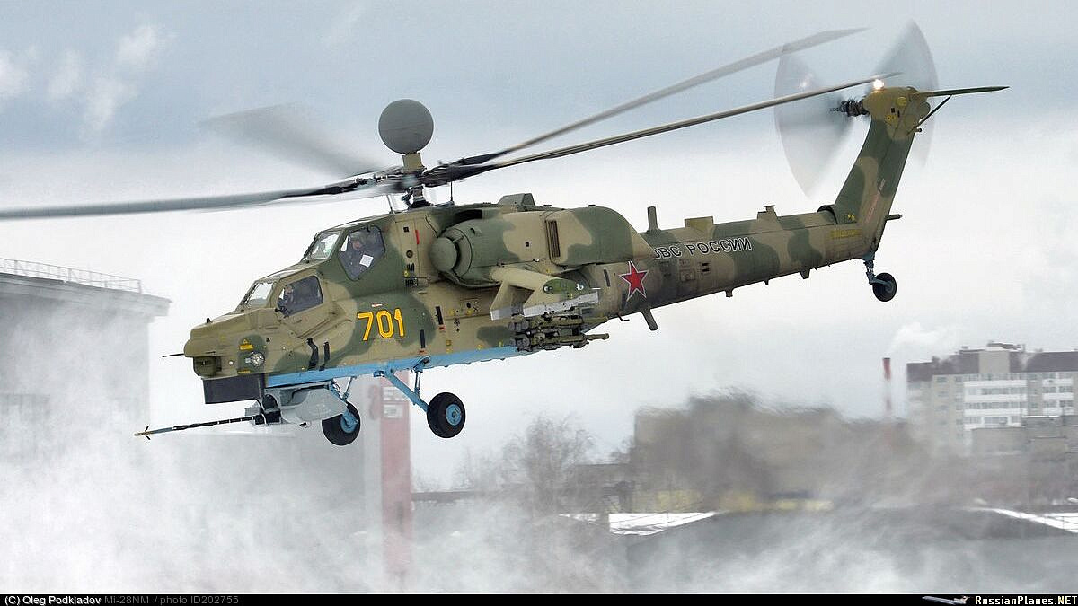 Экипаж Ми-28НМ сорвал ротацию ВСУ в Курском приграничье