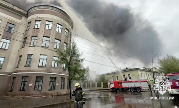 Стала известна причина пожара в НИИ Иркутска 